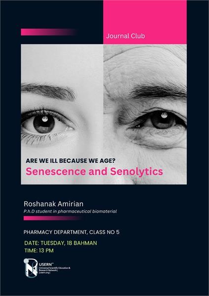 Are we ill because we age?  Senescence and senolytics