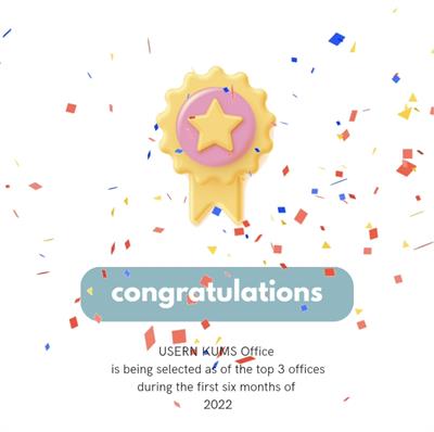 کسب رتبه دوم دفتر یوسرن کرمانشاه در رتبه‌بندی دفاتر یوسرن در شش ماه اول سال 2022