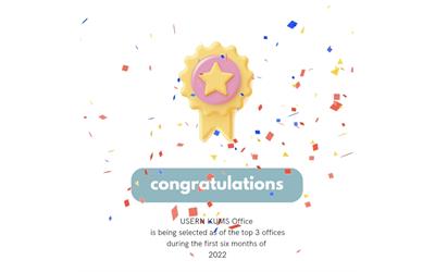 کسب رتبه دوم دفتر یوسرن کرمانشاه در رتبه‌بندی دفاتر یوسرن در شش ماه اول سال 2022